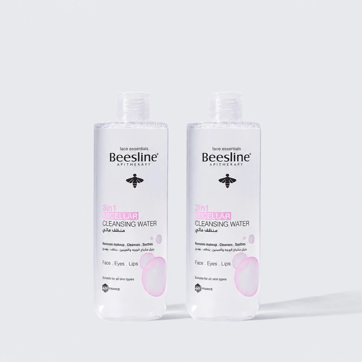 3in1 Micellar Cleansing Water - Rose 400ml (1+1)