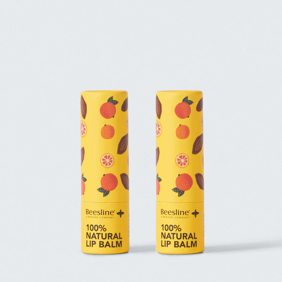100% Natural Lip Balm - Choco Orange (1+1)