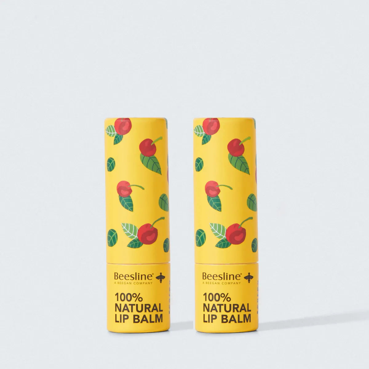 100% Natural Lip Balm - Cherry (1+1)