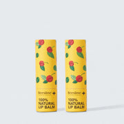 100% Natural Lip Balm - Cherry (1+1)