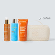After Sun Milk + Ultrascreen Invisible SPF50 + Suntan Oil Gold + FREE Pouch