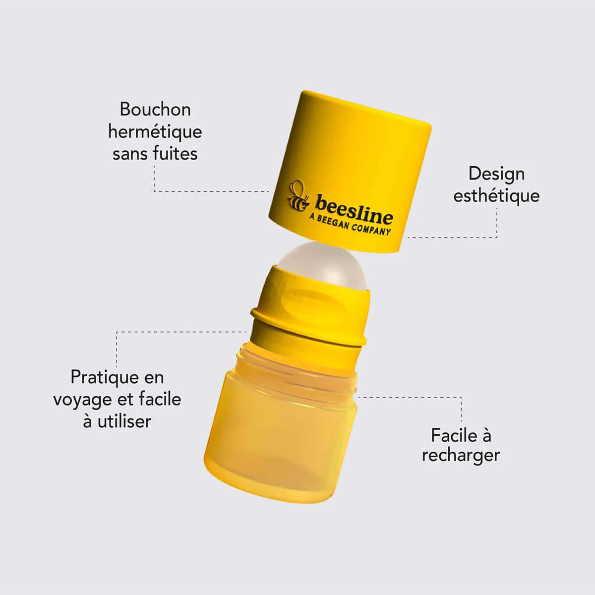 Refillable Powder Deodorant Anti-Odor 48h – Coconut – Refill