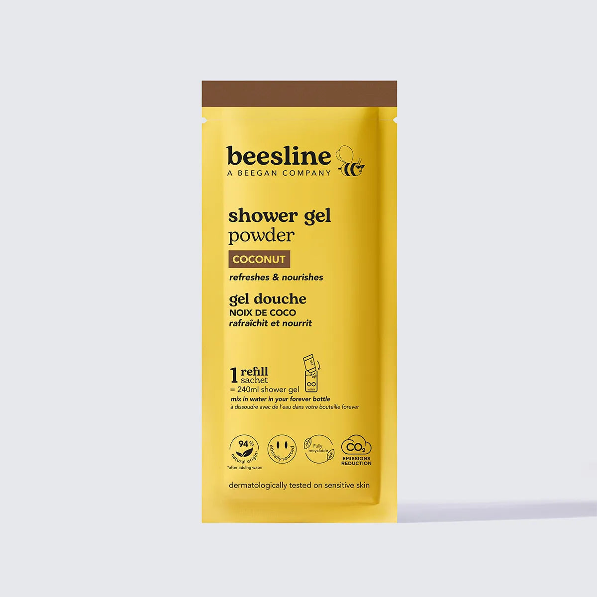 Powder Shower Gel – Coconut – Refill