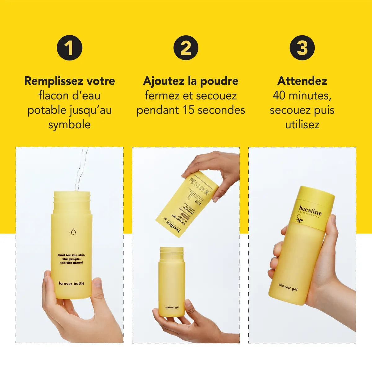 Powder Shower Gel – Coconut – Refill