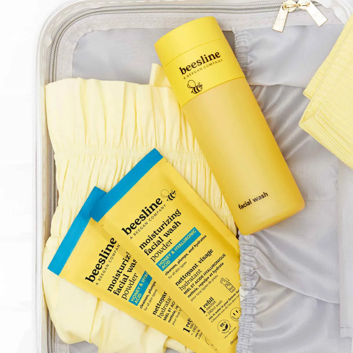 Hydrating Powder Face Cleanser – Honey & Hyaluronic Acid – Starter Kit
