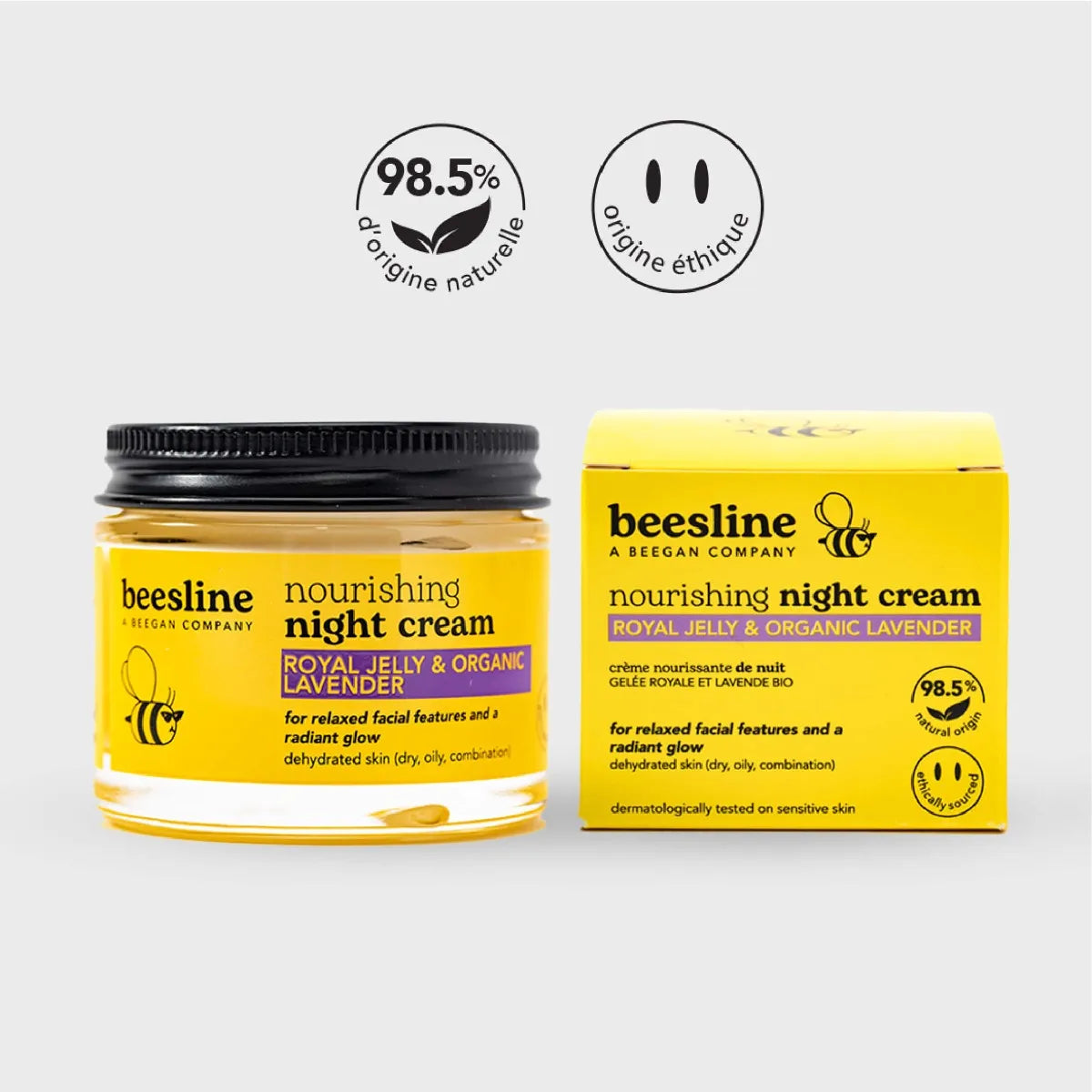 Nourishing Night Cream – Royal Jelly & Organic Lavender