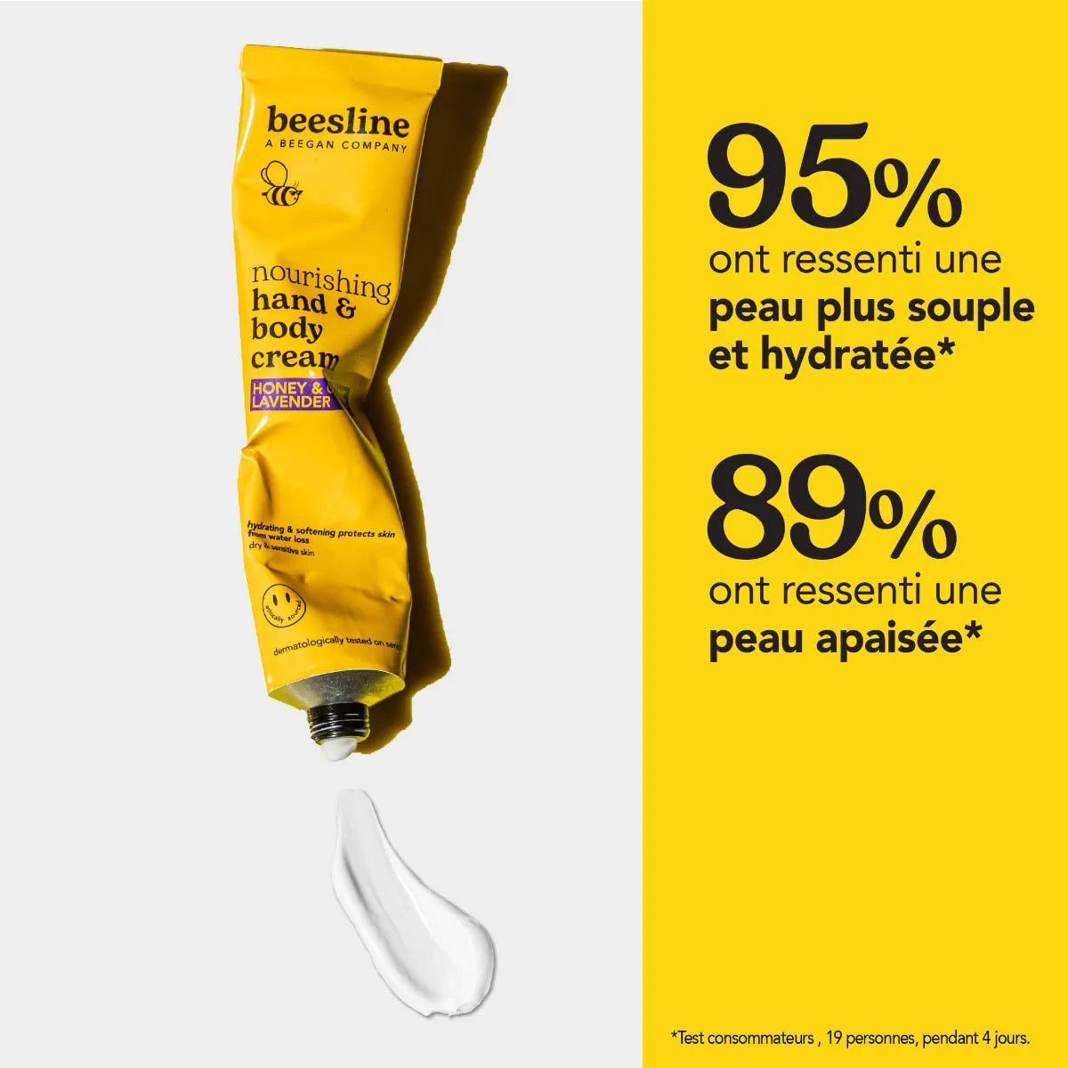 Nourishing Hand & Body Cream – Honey & Organic Lavender