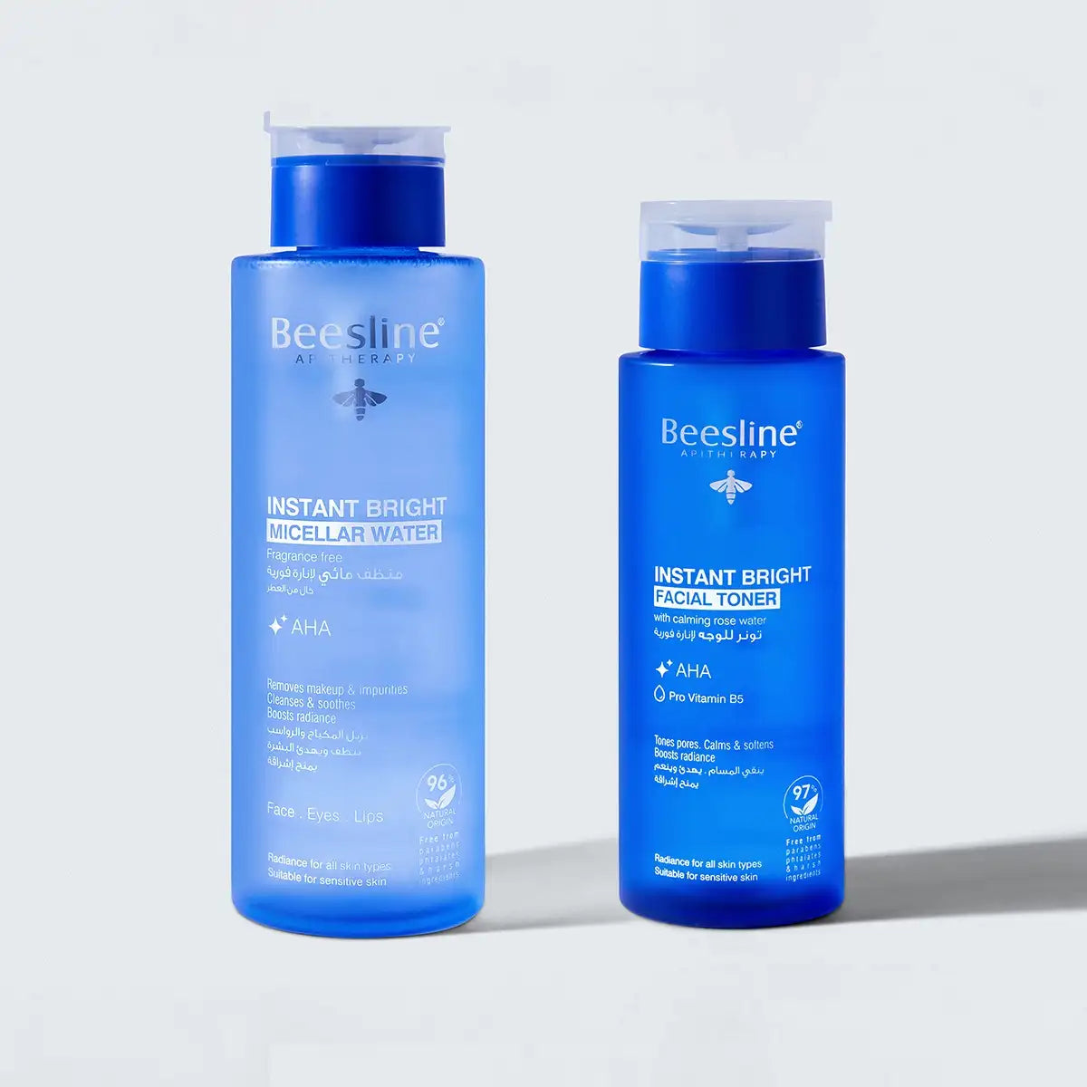 Instant Bright Micellar Water + Instant Bright Facial Toner