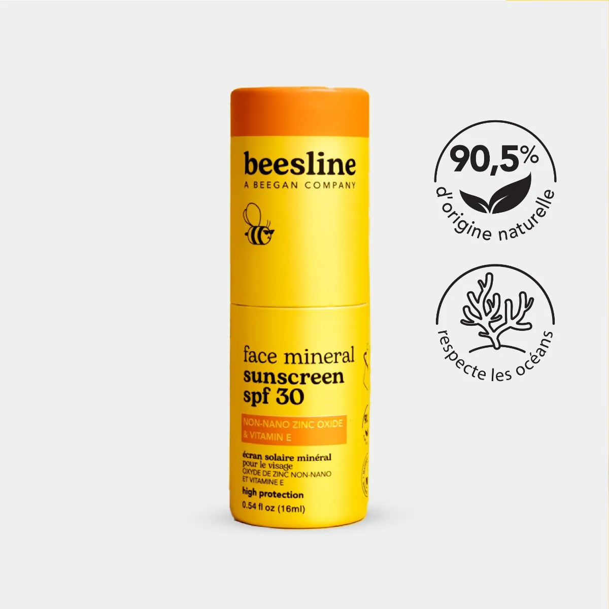 Mineral Sunscreen SPF 30 for Face – Non-Nano Zinc Oxide & Vitamin E