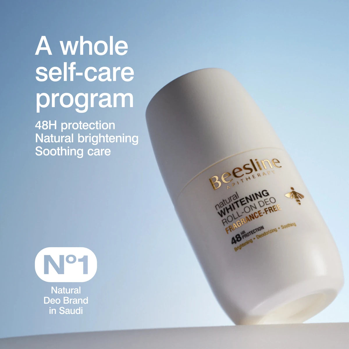 Whitening Roll-On - 48hr - Fragrance Free